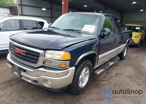 2005 GMC Sierra 1500 Sle z USA, uszkodzony, nr VIN 1GTEK19B25Z157848